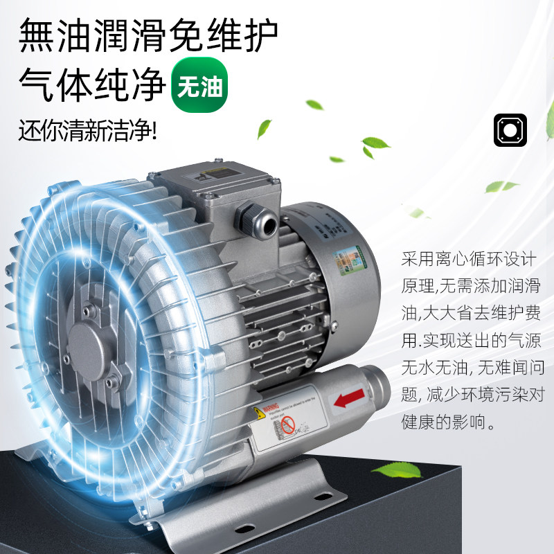 高压旋涡风机 XGB 系列（120 W–18.5 kW）